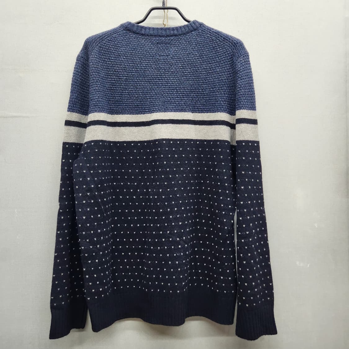 헤지스 도트 패턴 멀티배색 니트 XL 상품이미지3