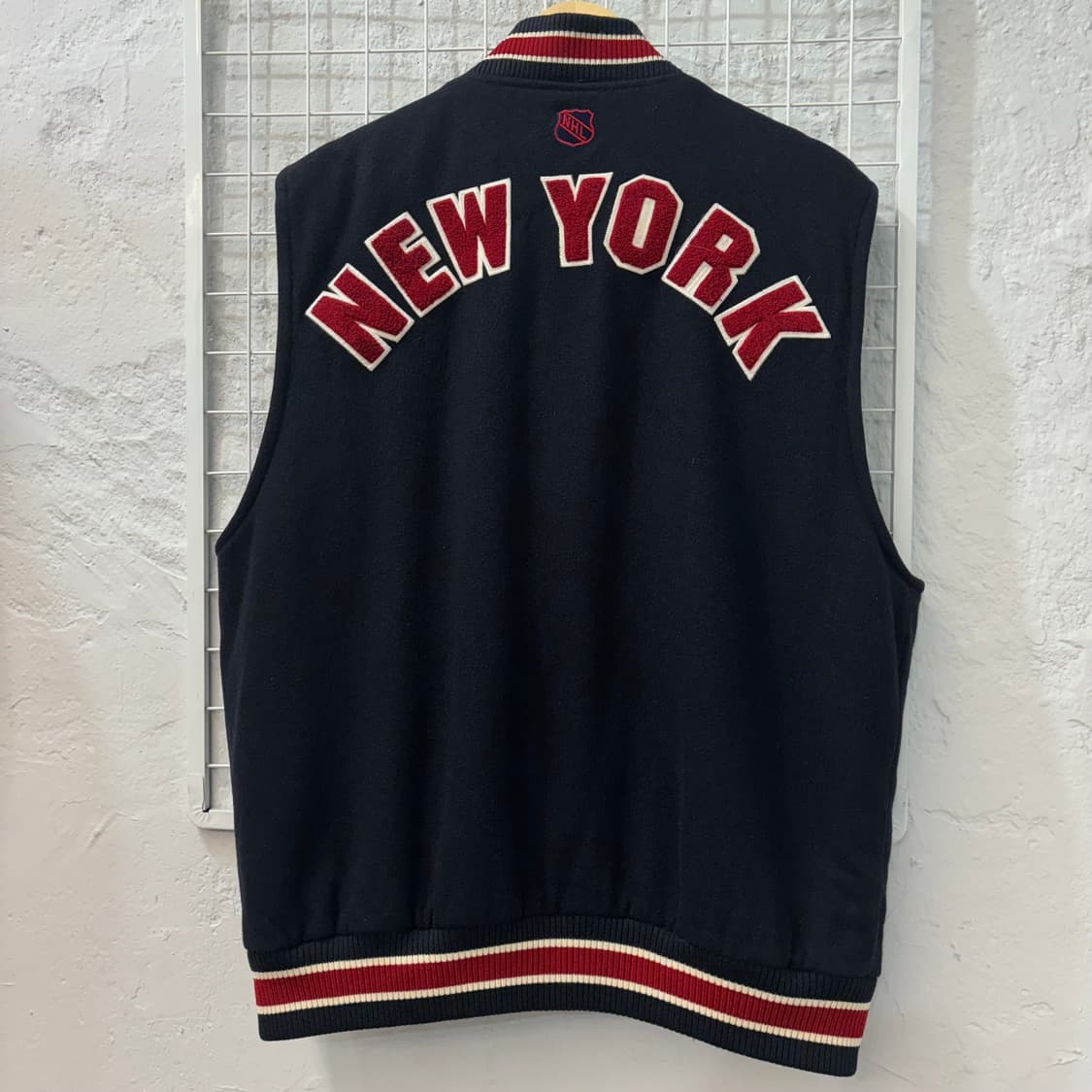 NHL 엠엘비 뉴욕 레인저스 울 베스트 자켓 L 상품이미지2