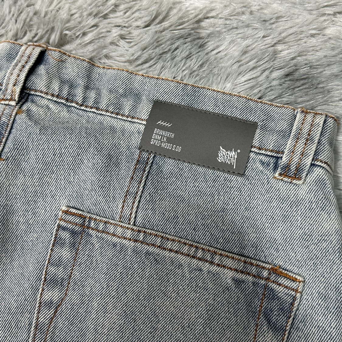 브라운브레스 데님 연청바지 L 상품이미지4