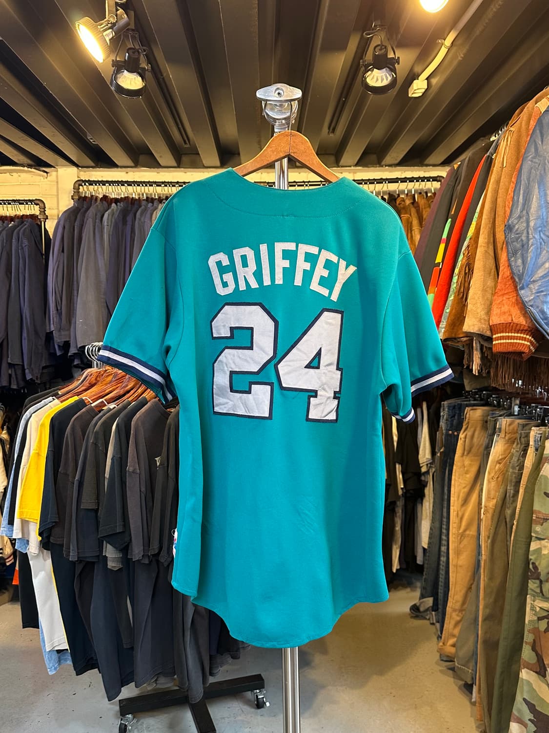 90s 마제스틱 메이저리그 베이스볼 Mariners 베이볼 져지 상품이미지2