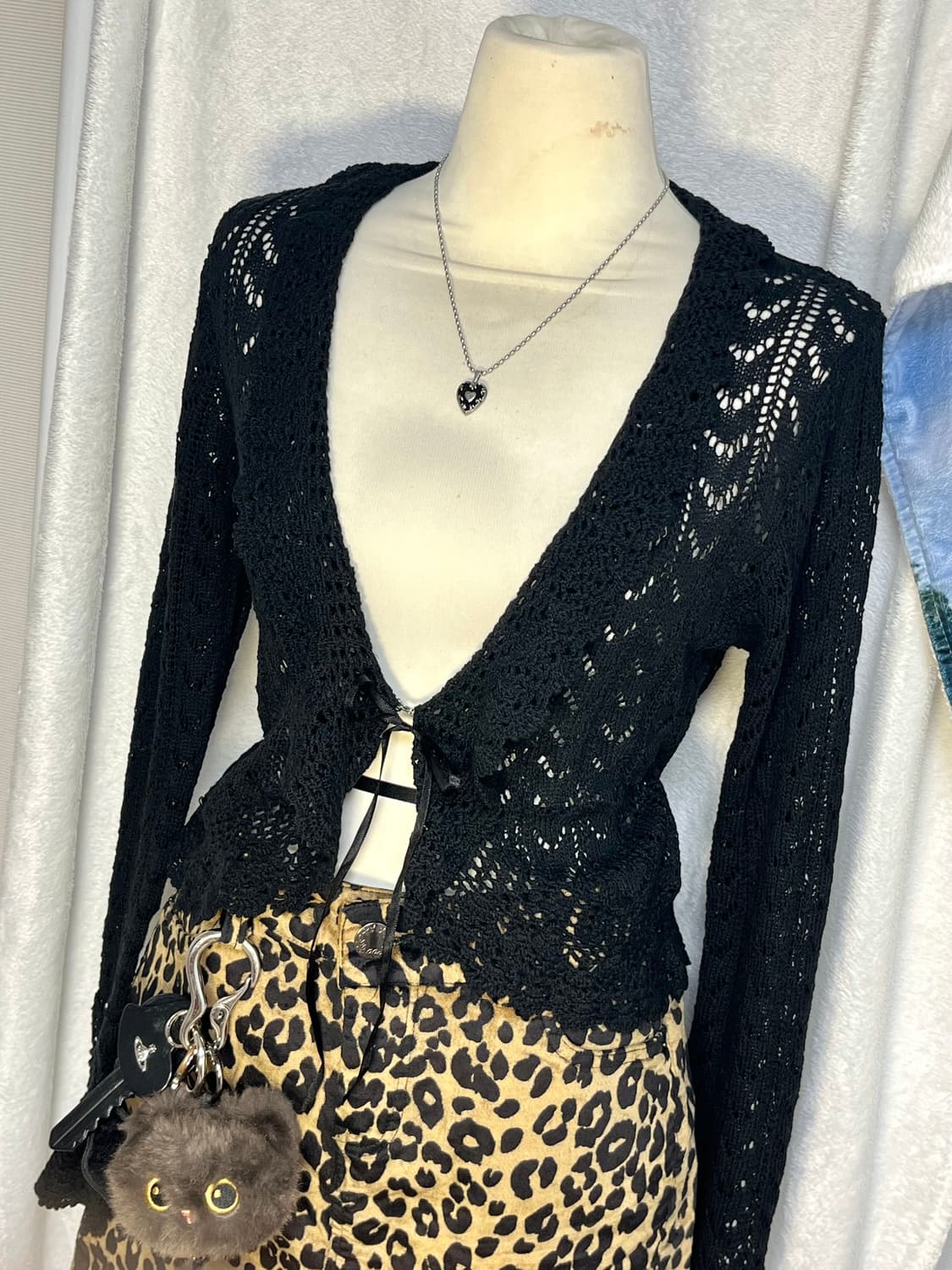 빈티지 크로쉐 볼레로 가디건 상품이미지1