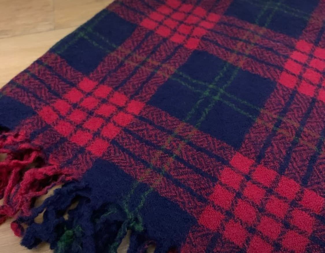 Vivienne Westwood 타탄체크 빅 숄 상품이미지3