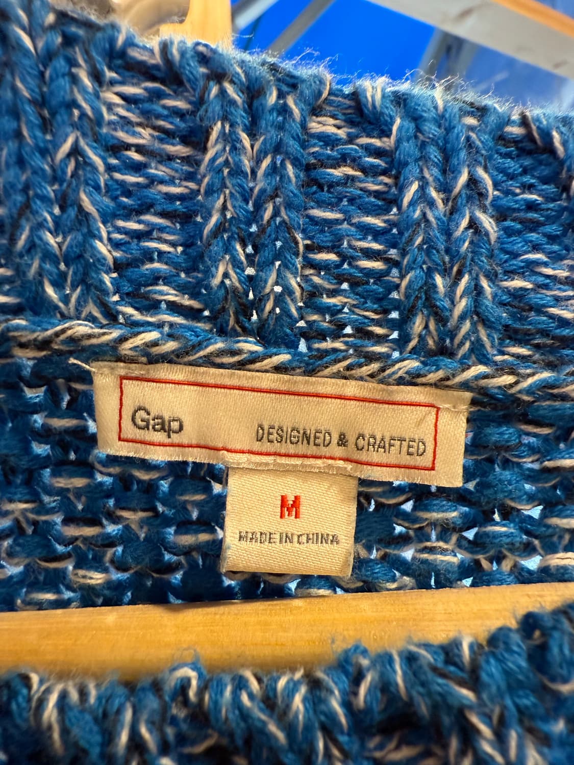 갭 블루 니트  상품이미지2