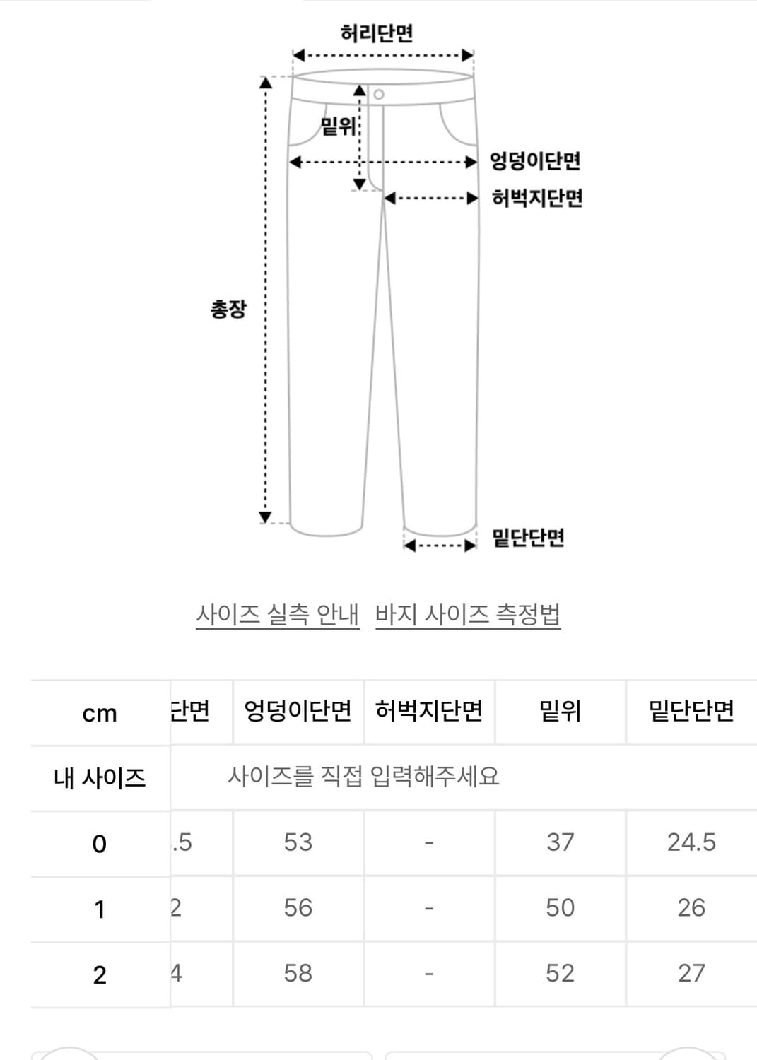 코인서울 그레일즈 카펜터 데님 1size 상품이미지8