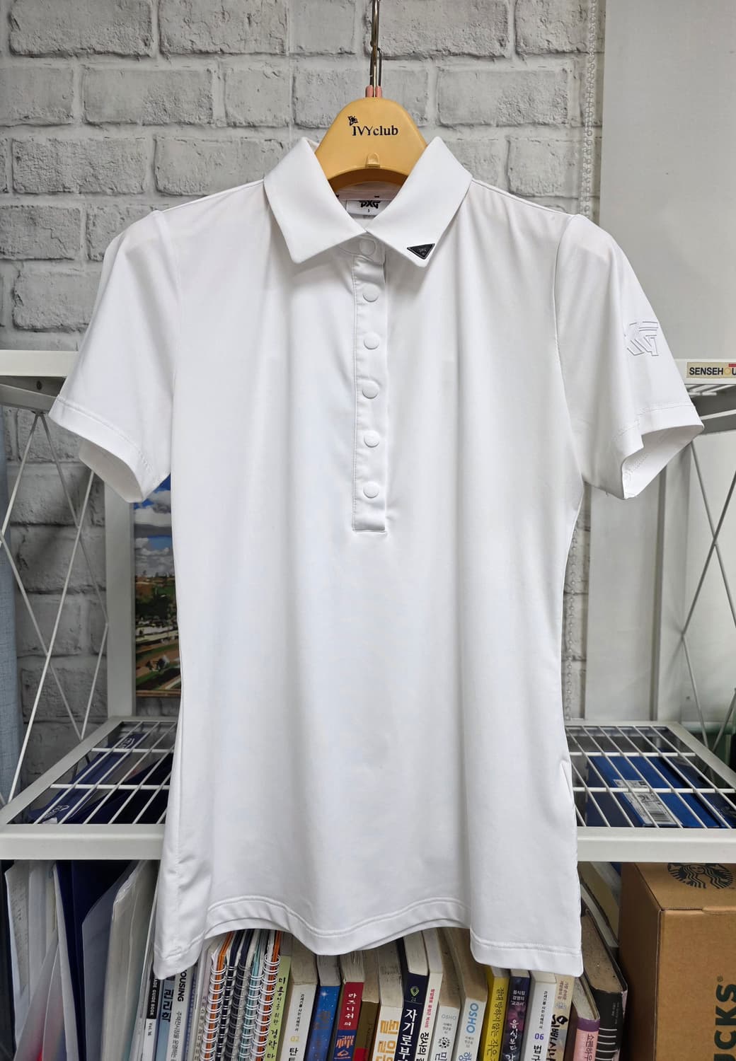 PXG 여성 여름 골프반팔티 S 55 냉감 카라 반팔 폴로티셔츠 WM91 상품이미지1