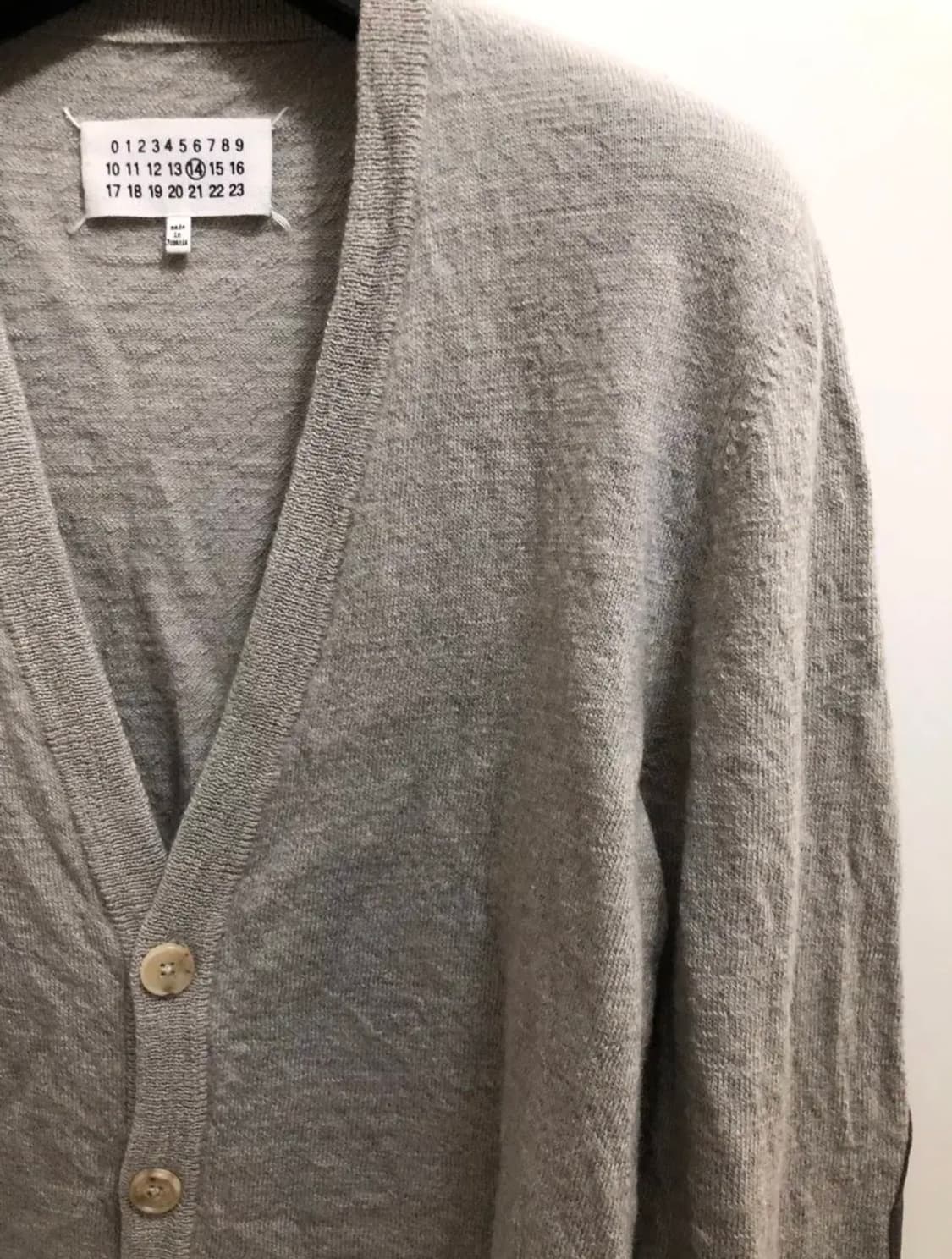 마르지엘라 엘보우패치 가디건 상품이미지3