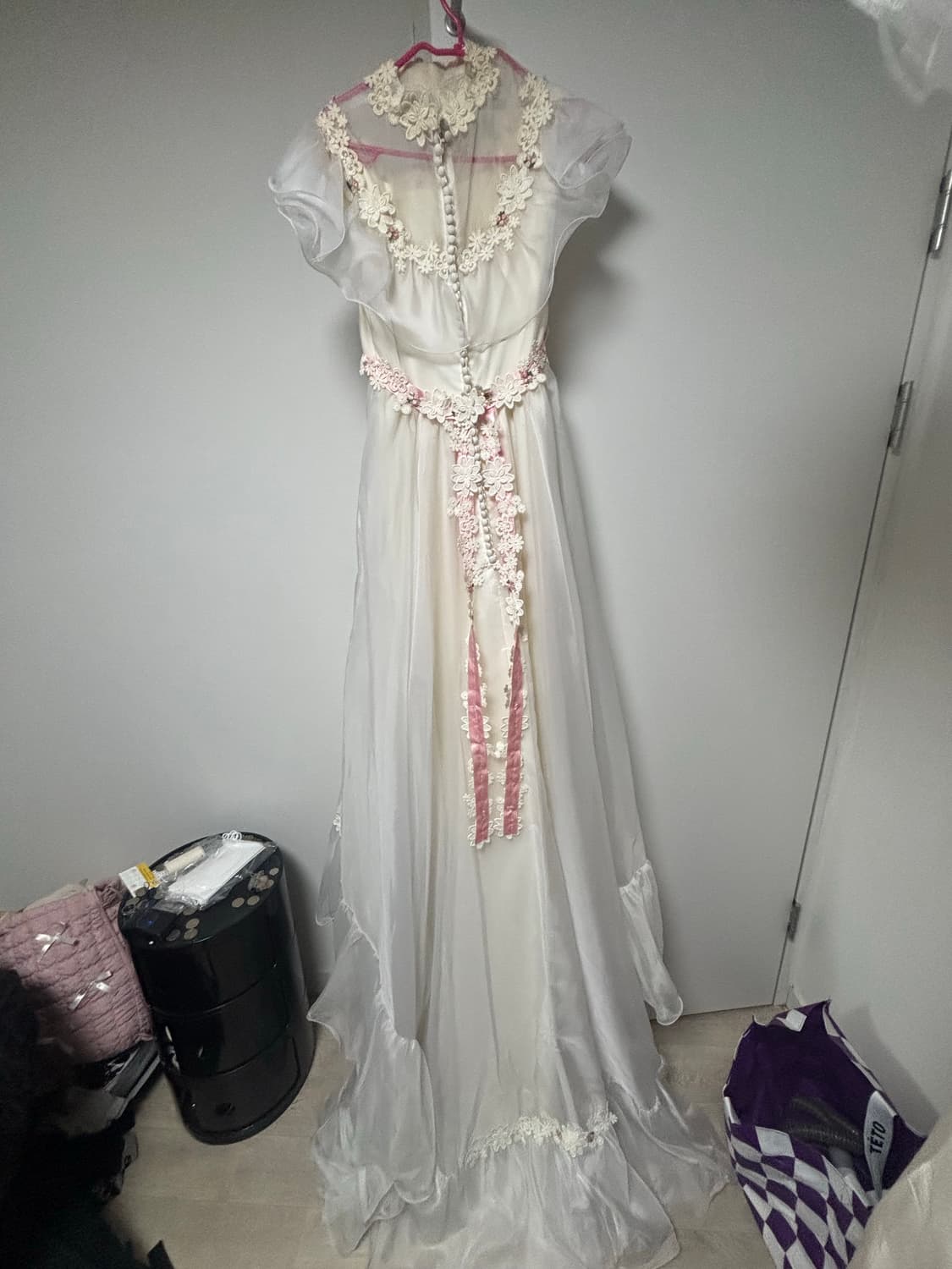 미국 빈티지 웨딩 드레스  상품이미지4