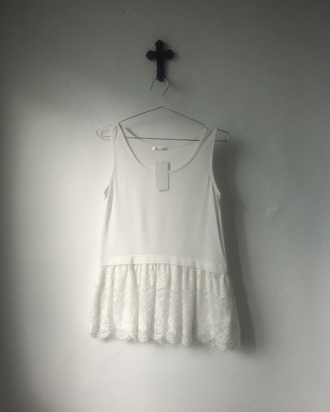 Lace layered sleeveless 상품이미지1