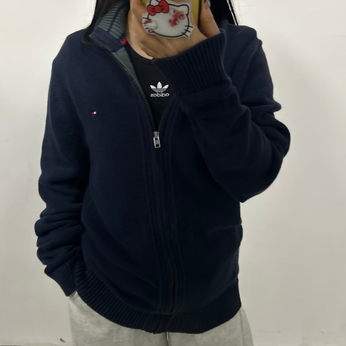 타미힐피거 니트집업[1677] 상품이미지2