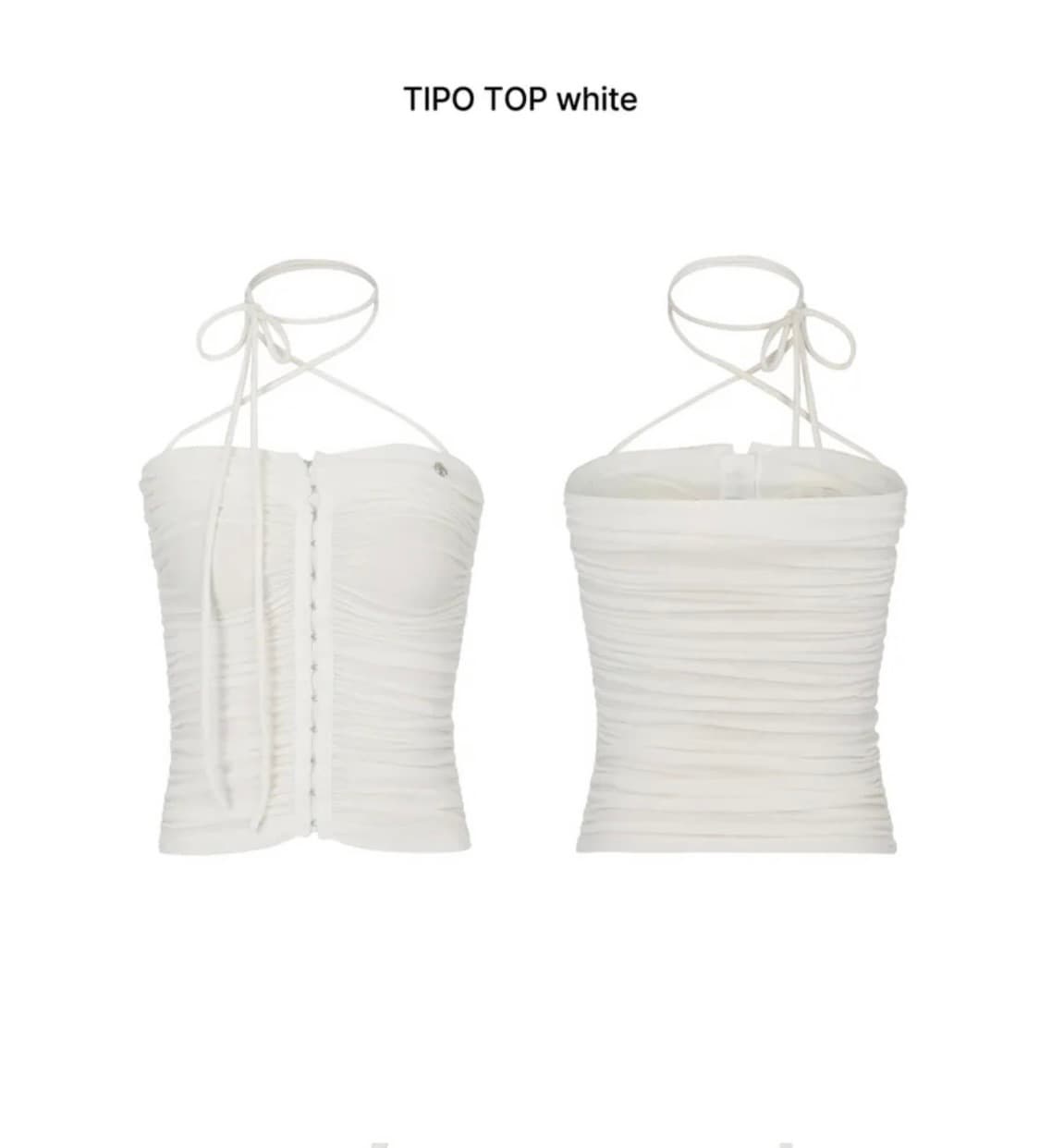 페인오어플레져 티포 탑 (닝닝 착용) / TIPO TOP 상품이미지1