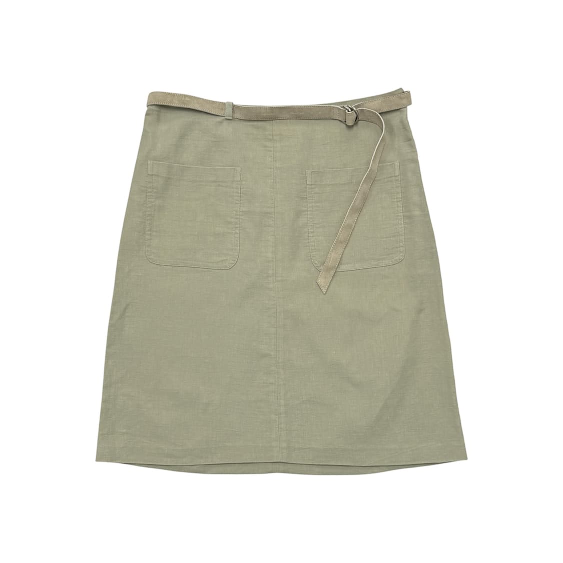 Dries Van Noted leather belted skirt 상품이미지1