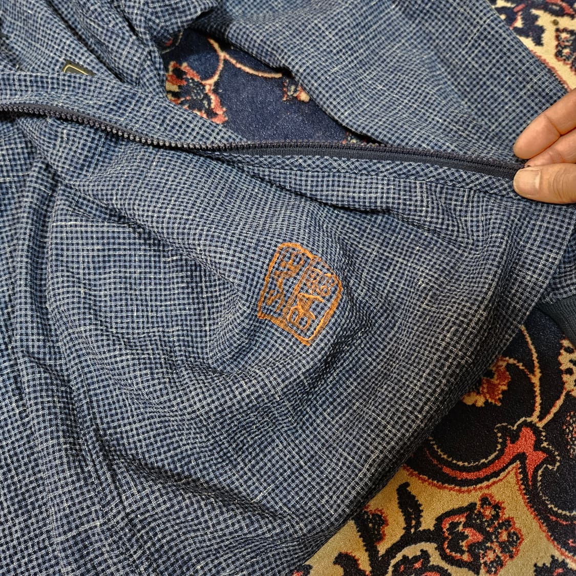 라니피치오 F.lli 세루티 in Italy 패블릭 하이넥 봄버자켓 상품이미지9