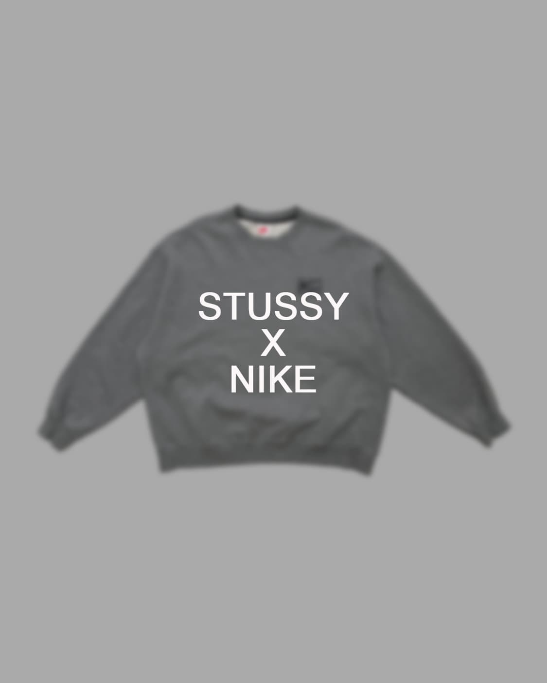 스투시 x 나이키 1.0 맨투맨 상품이미지1