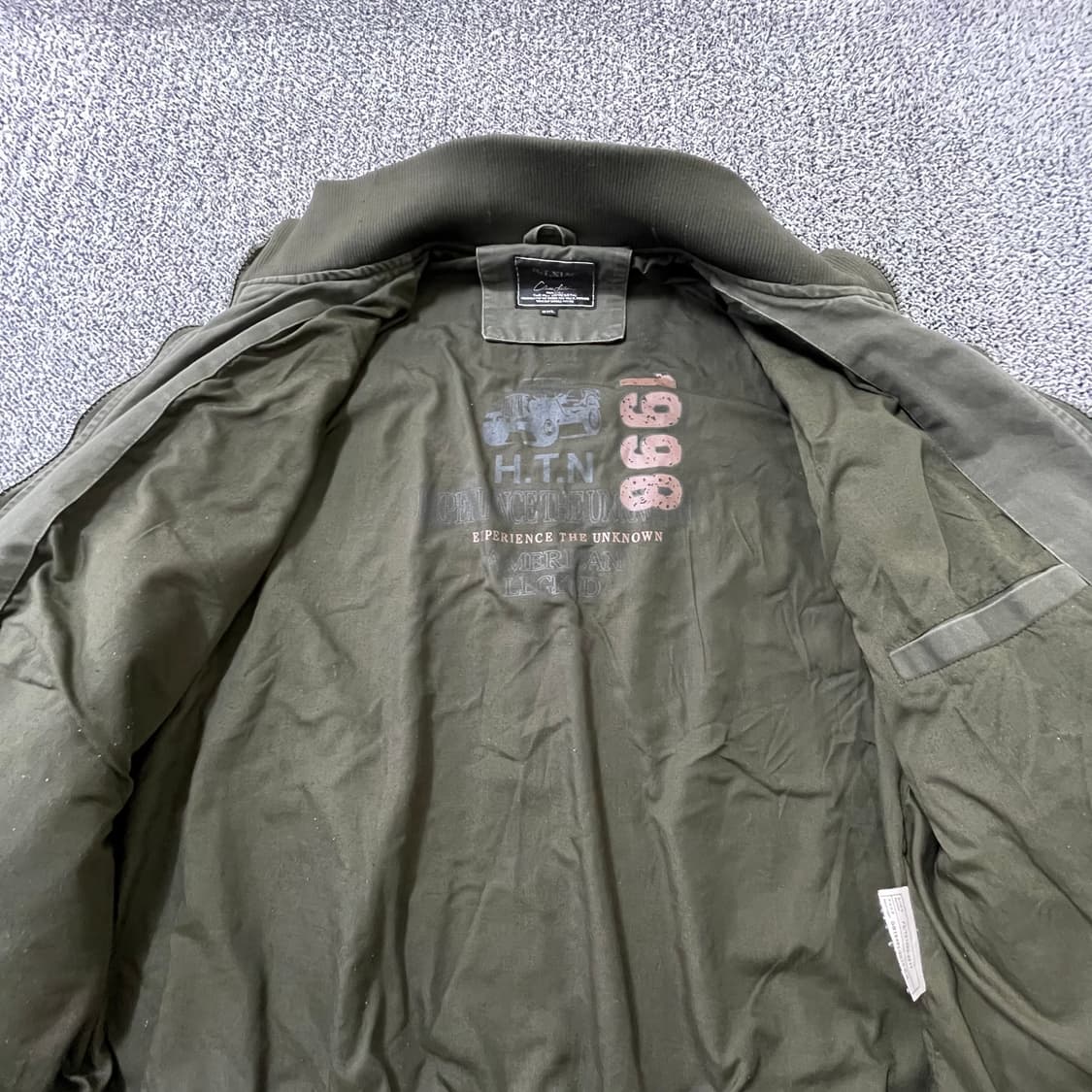 빈티지9. H.T. NIAO 밀리터리 플라이트 재킷 상품이미지7