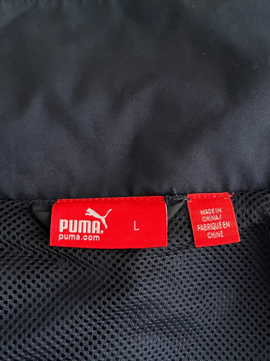 L) 푸마 PUMA 올드스쿨 바람막이 자켓 네이비 상품이미지4