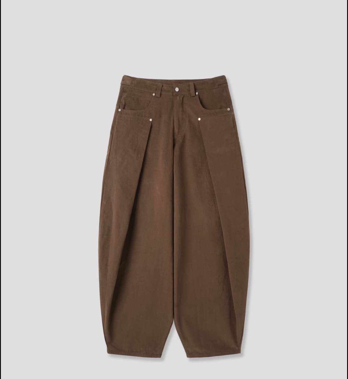 빈티지 브라운 팬츠 상품이미지1