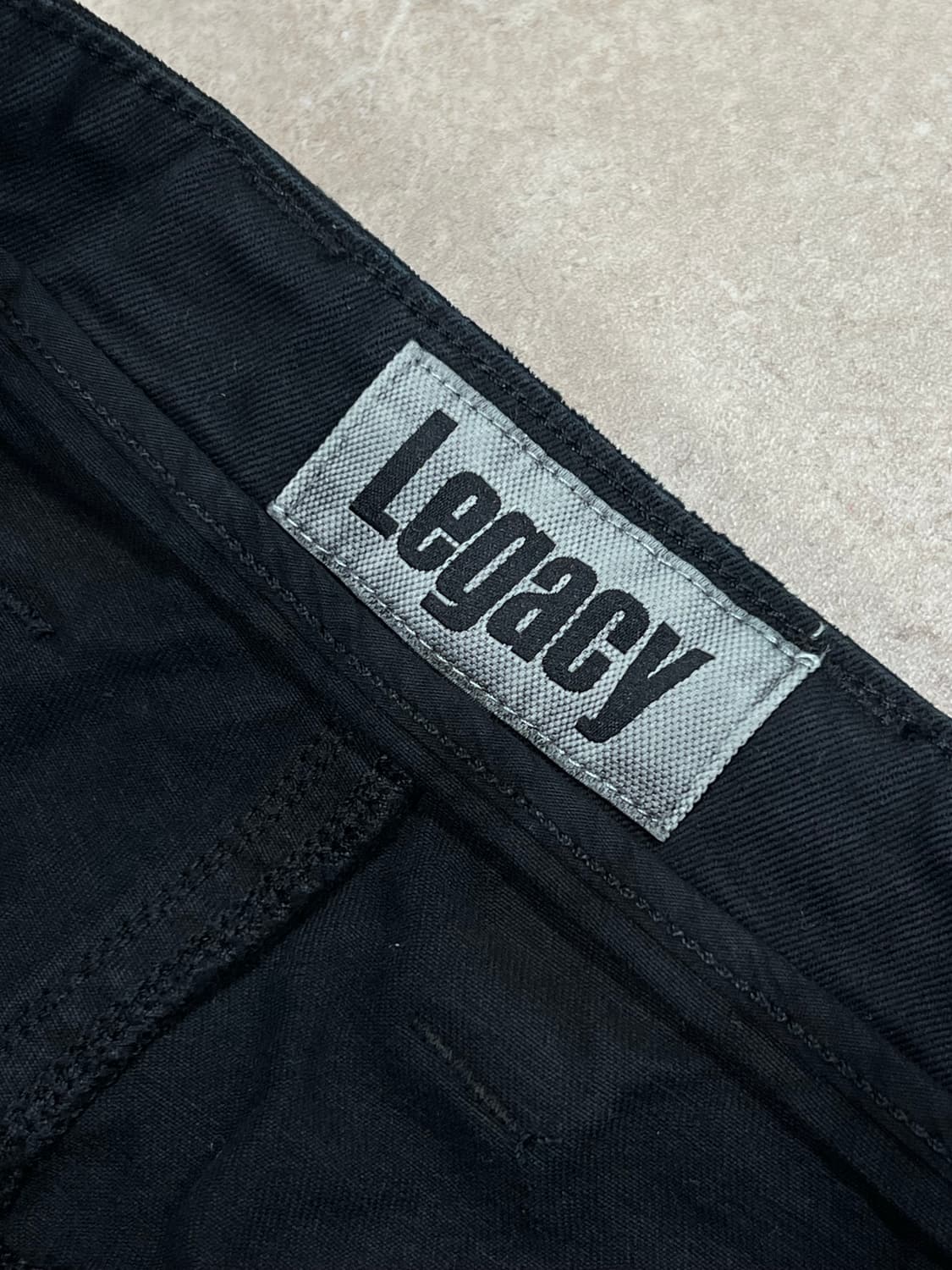 Legacy 와이드 카고 팬츠 블랙 상품이미지4