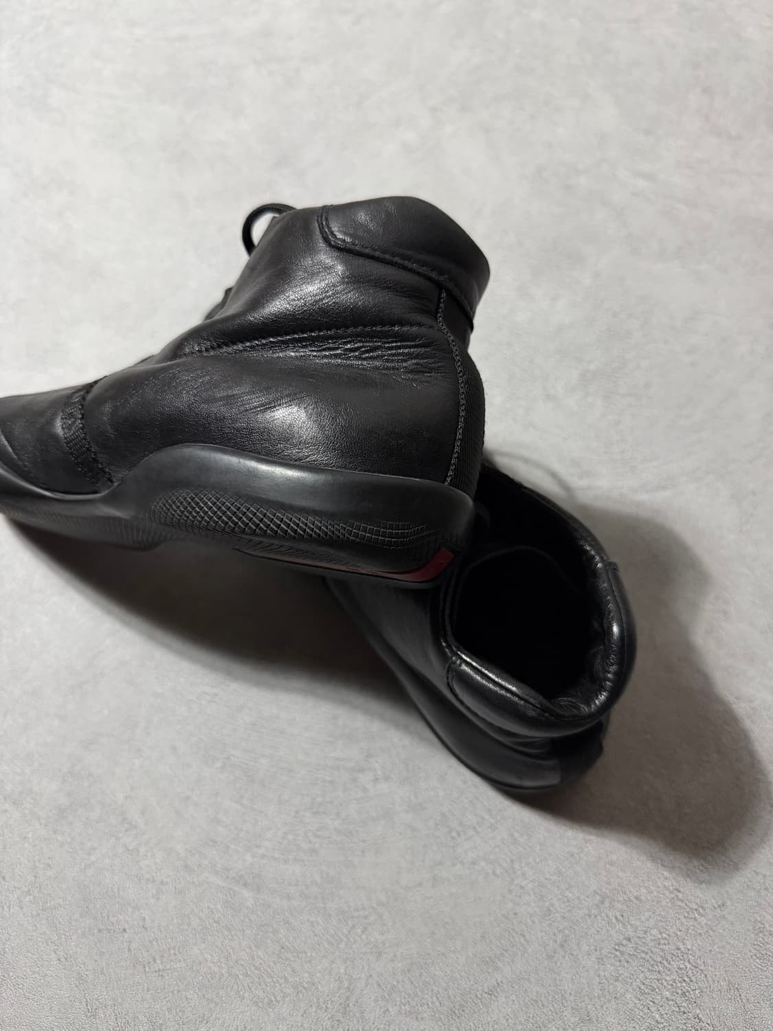 프라다 스포츠 카프스킨 하이탑 스니커즈  상품이미지6