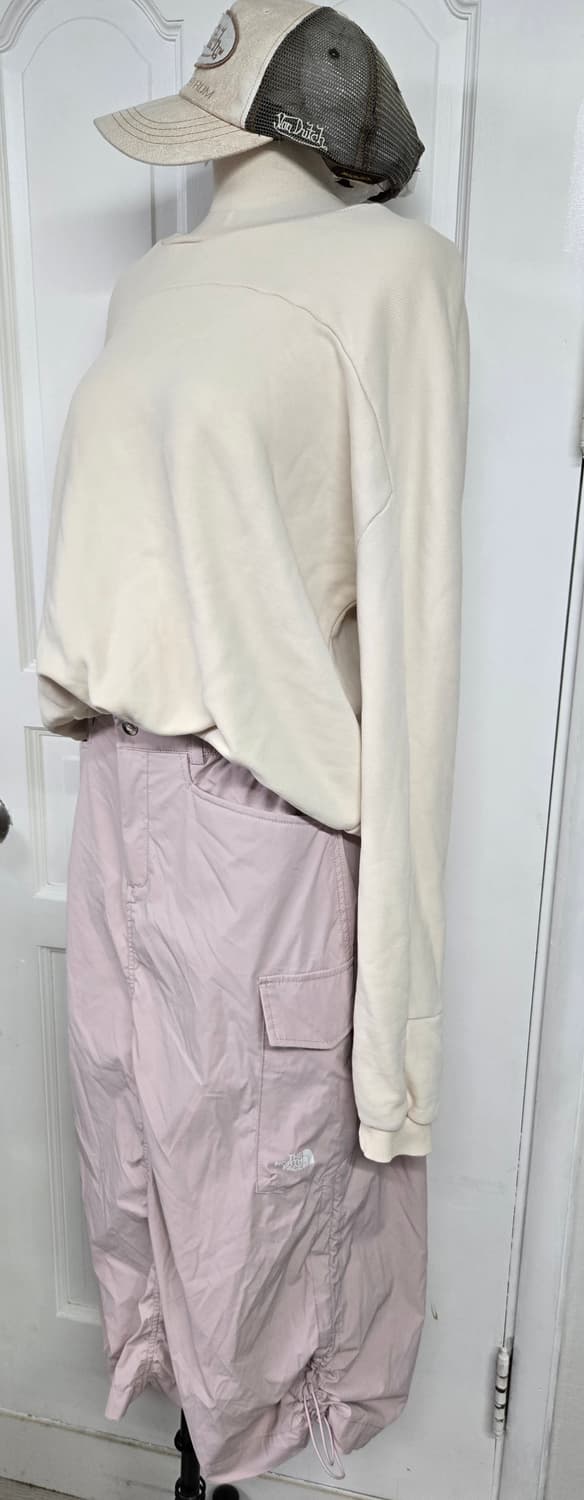 모이아 맨투맨/노스페이스 카고스커트 상품이미지3