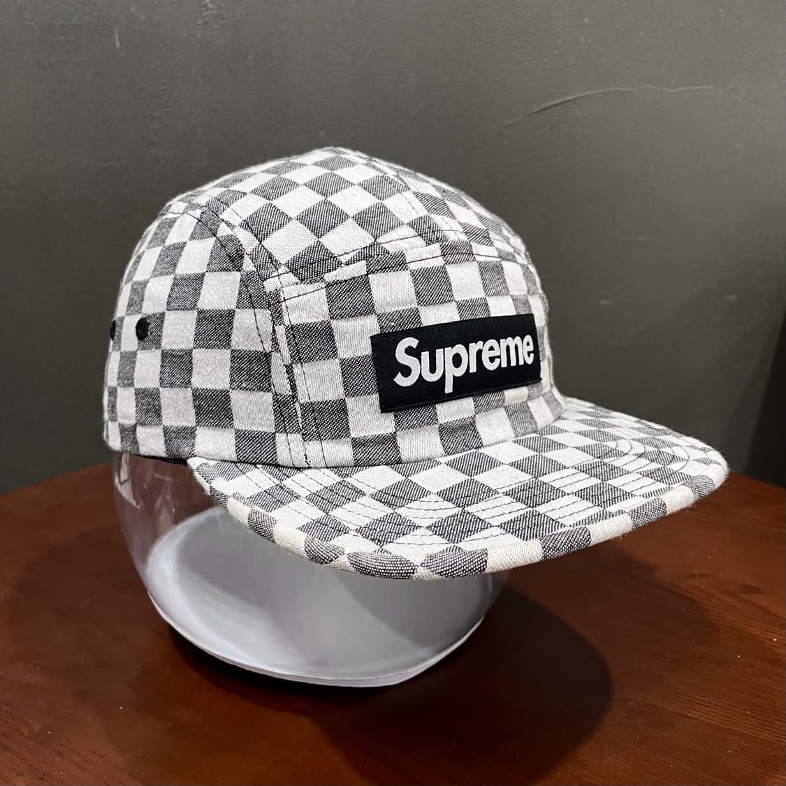 2018 슈프림 체커보드 캠프캡 상품이미지1