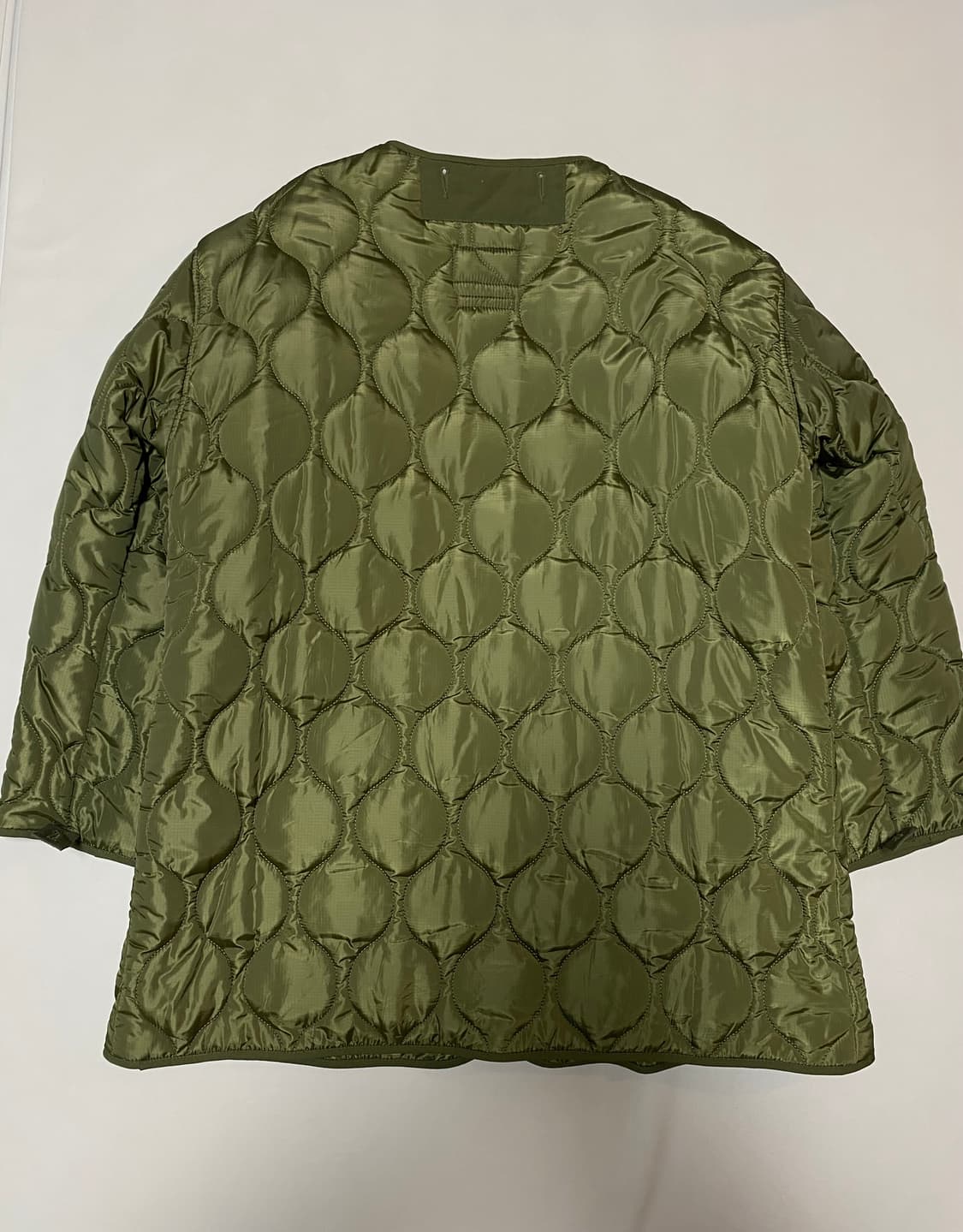 프리즘웍스 라이너 깔깔이 자켓 M 올리브 상품이미지3