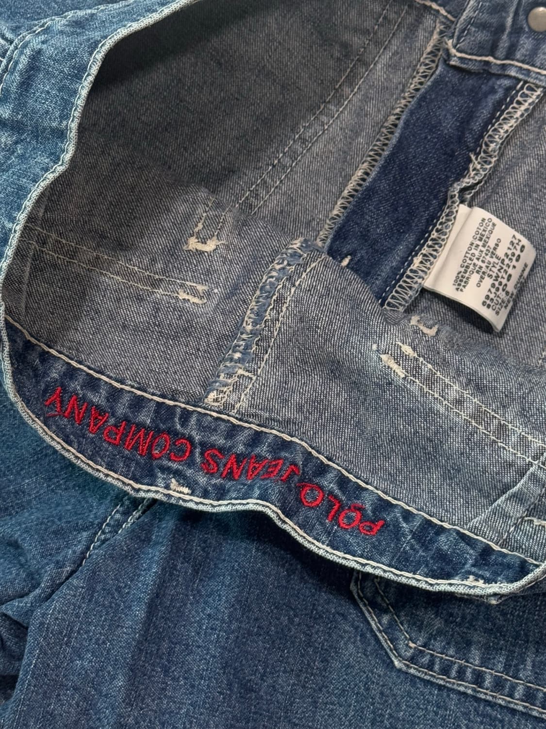 폴로랄프로렌 RL 데님 반바지 폴로진스 상품이미지8