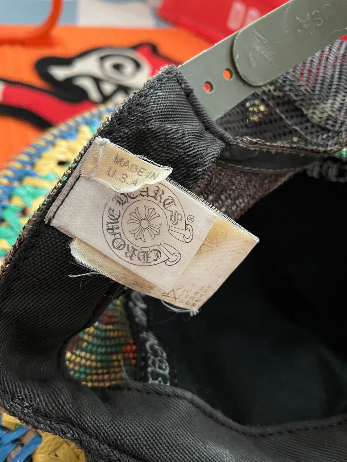 올드 크롬하츠 정품 모자 상품이미지6