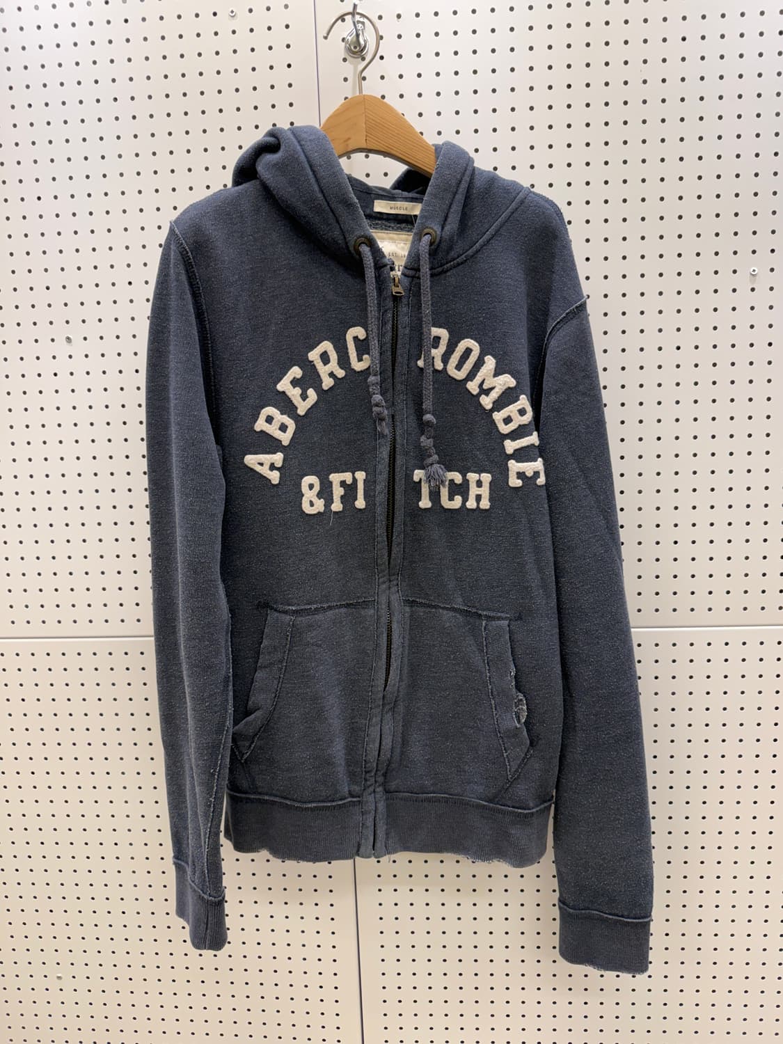 아베크롬비 y2k 빈티지 빅로고 후드 집업 U941 상품이미지2