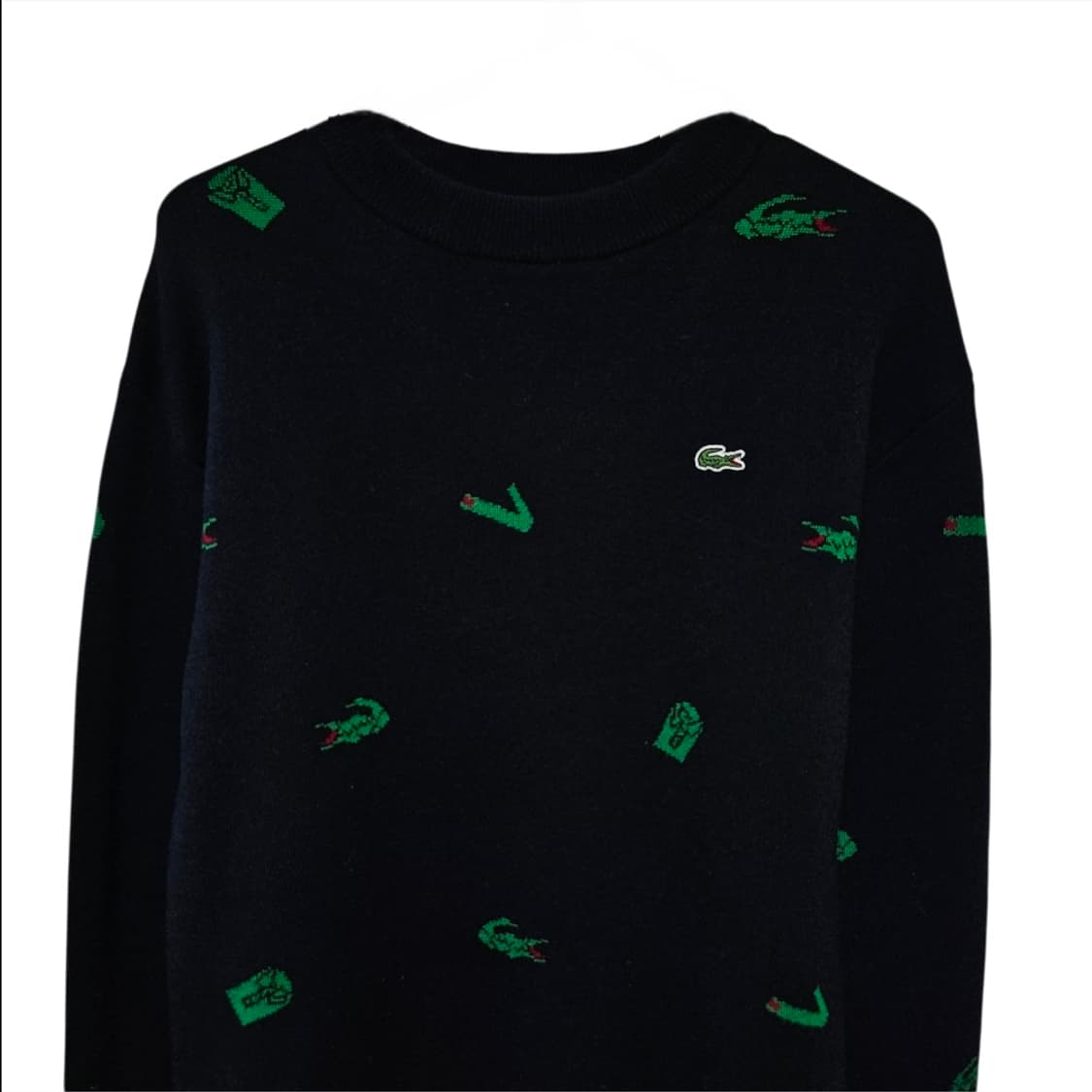 라코스테 여성 니트티셔츠 95 M 골프웨어 상품이미지1