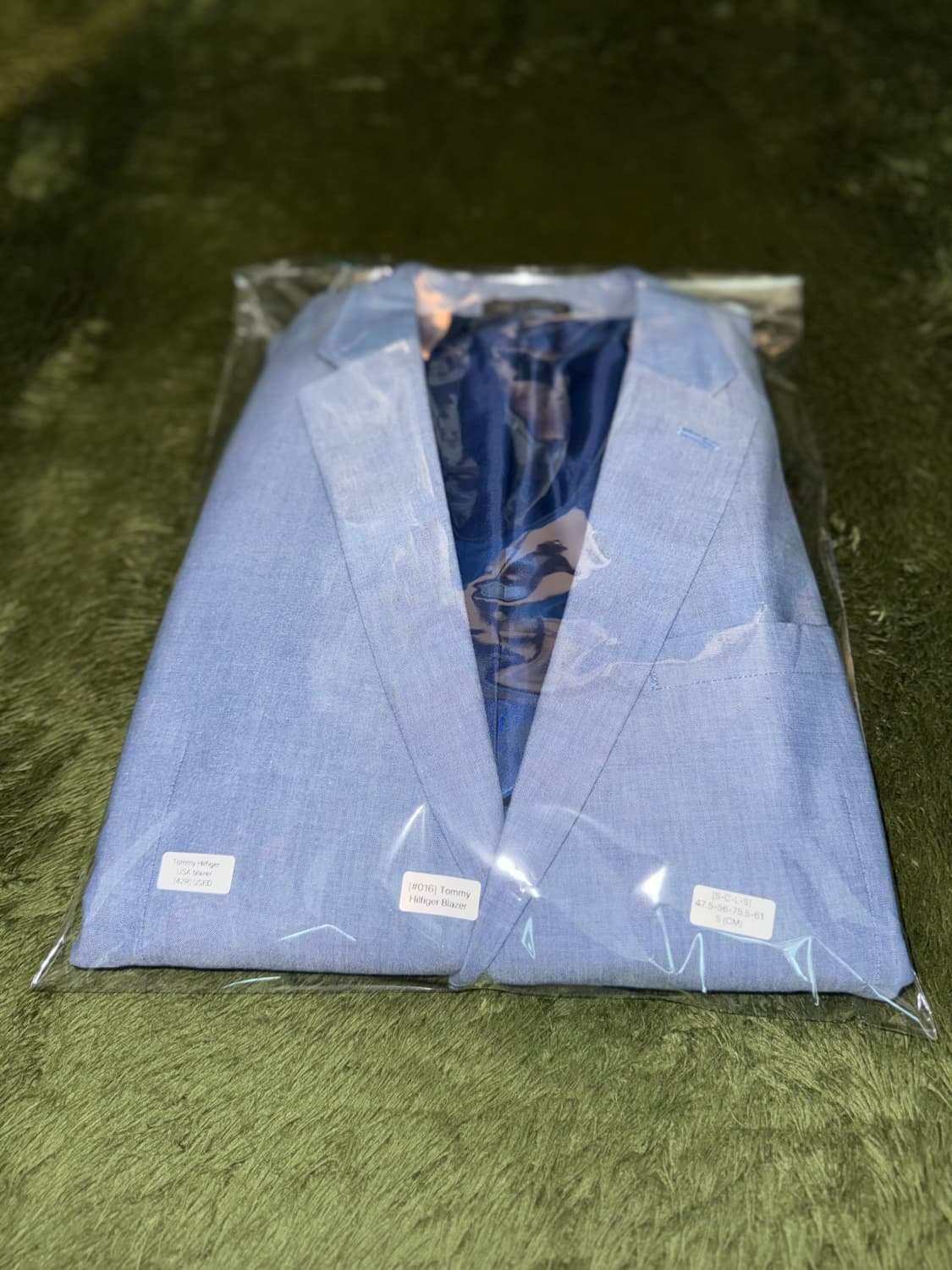 [42R] 타미힐피거 USA 클래식 핏 싱글 블레이저 자켓 상품이미지10