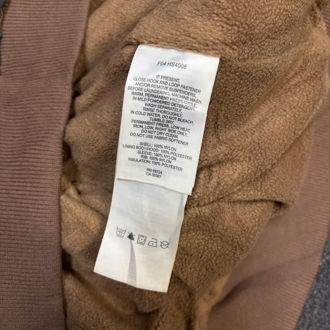 90s 콜롬비아 대대장 리얼트리 기모 점퍼 바람막이 트랙자켓  상품이미지3