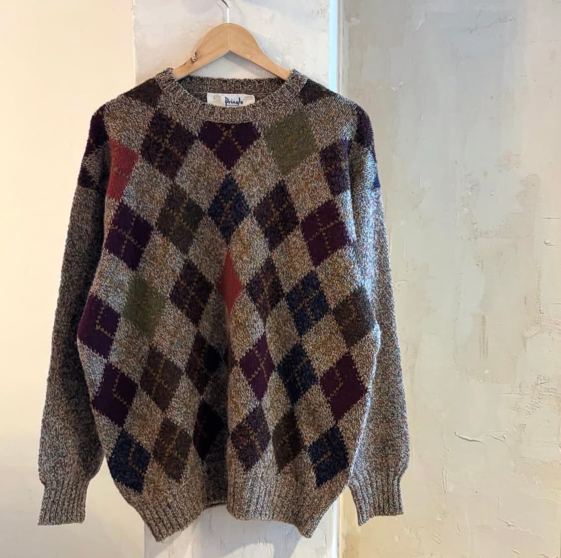 80‘s 프링글 스코틀랜드 스웨터 상품이미지2