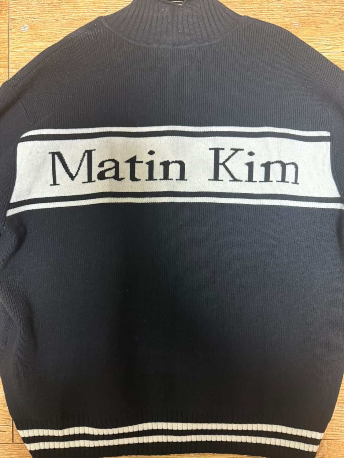 마뗑킴 니트집업 상품이미지1