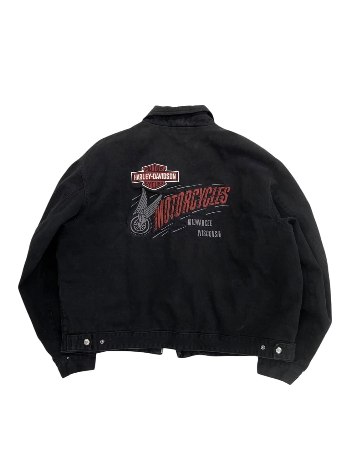 00's 할리 데이비슨 밀워키 워크 자켓 상품이미지2
