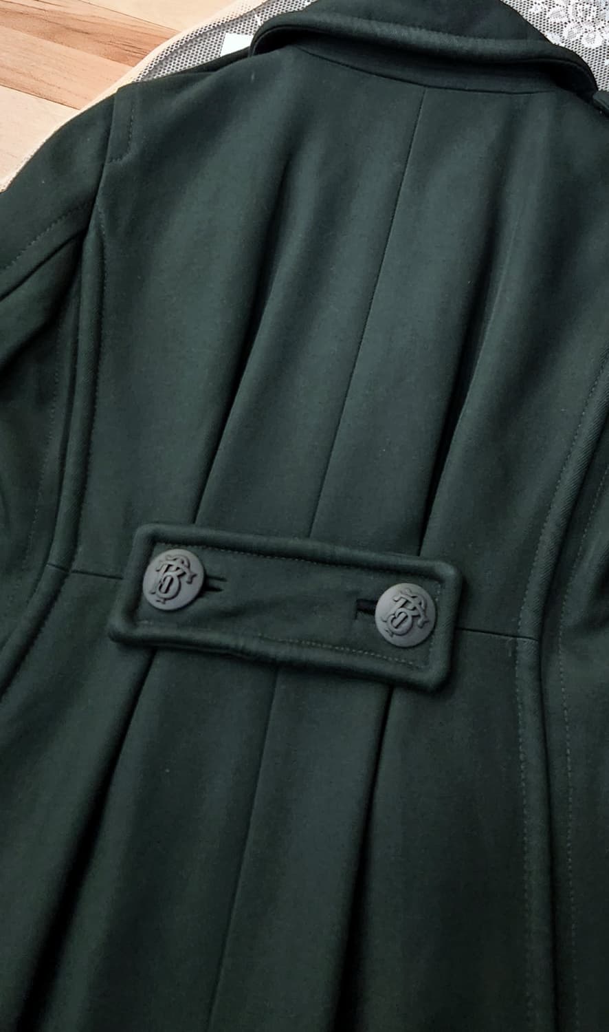 (새상품급)토리버치 코튼 트윌 더블 롱코트 상품이미지6