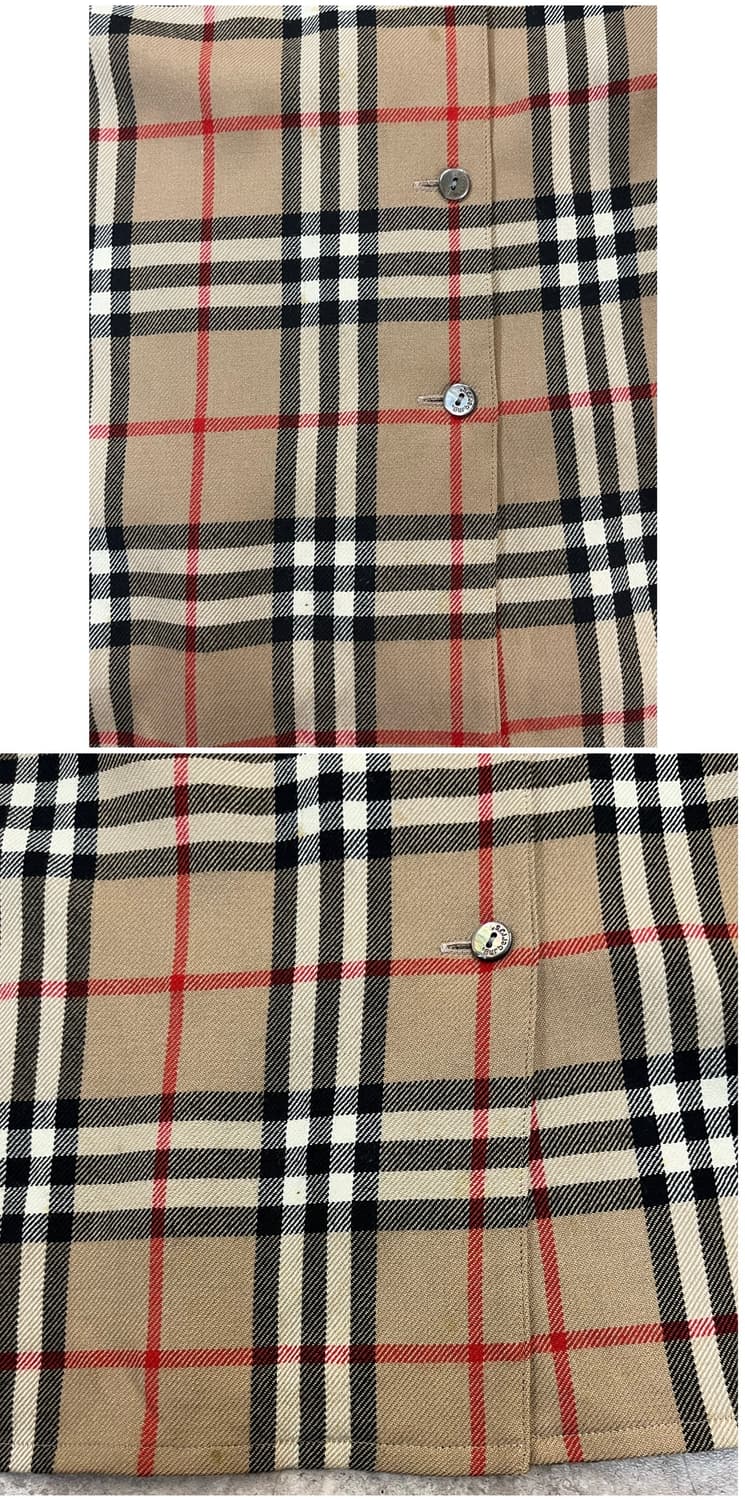 버버리 울 체크 셔츠 #csz3235 상품이미지6
