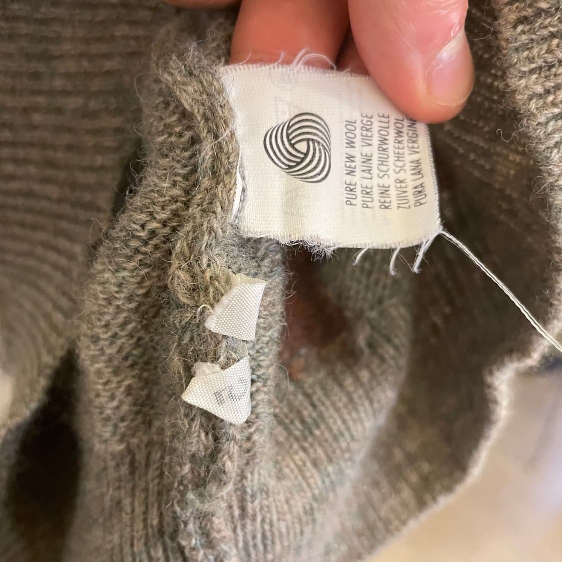 Andrea incontri 울 니트 상품이미지3