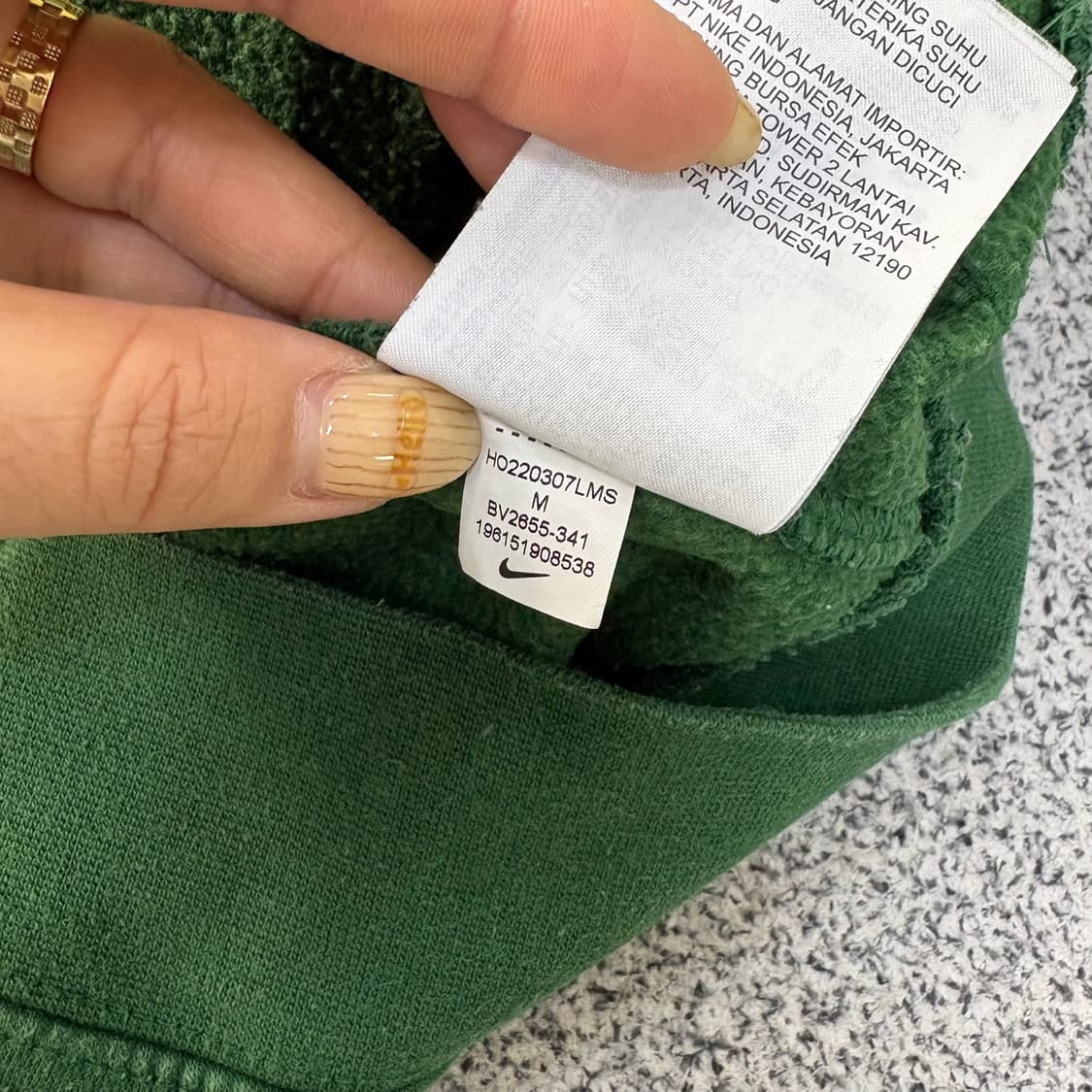 M 나이키 긴팔 후드티 0428J 상품이미지5