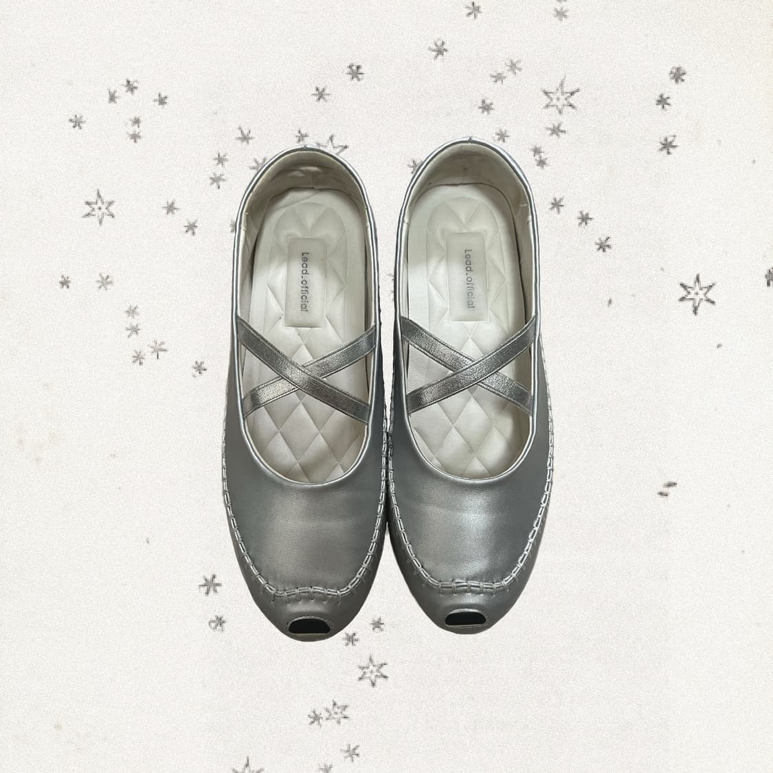 vintage silver glitter marry jane 250 상품이미지1