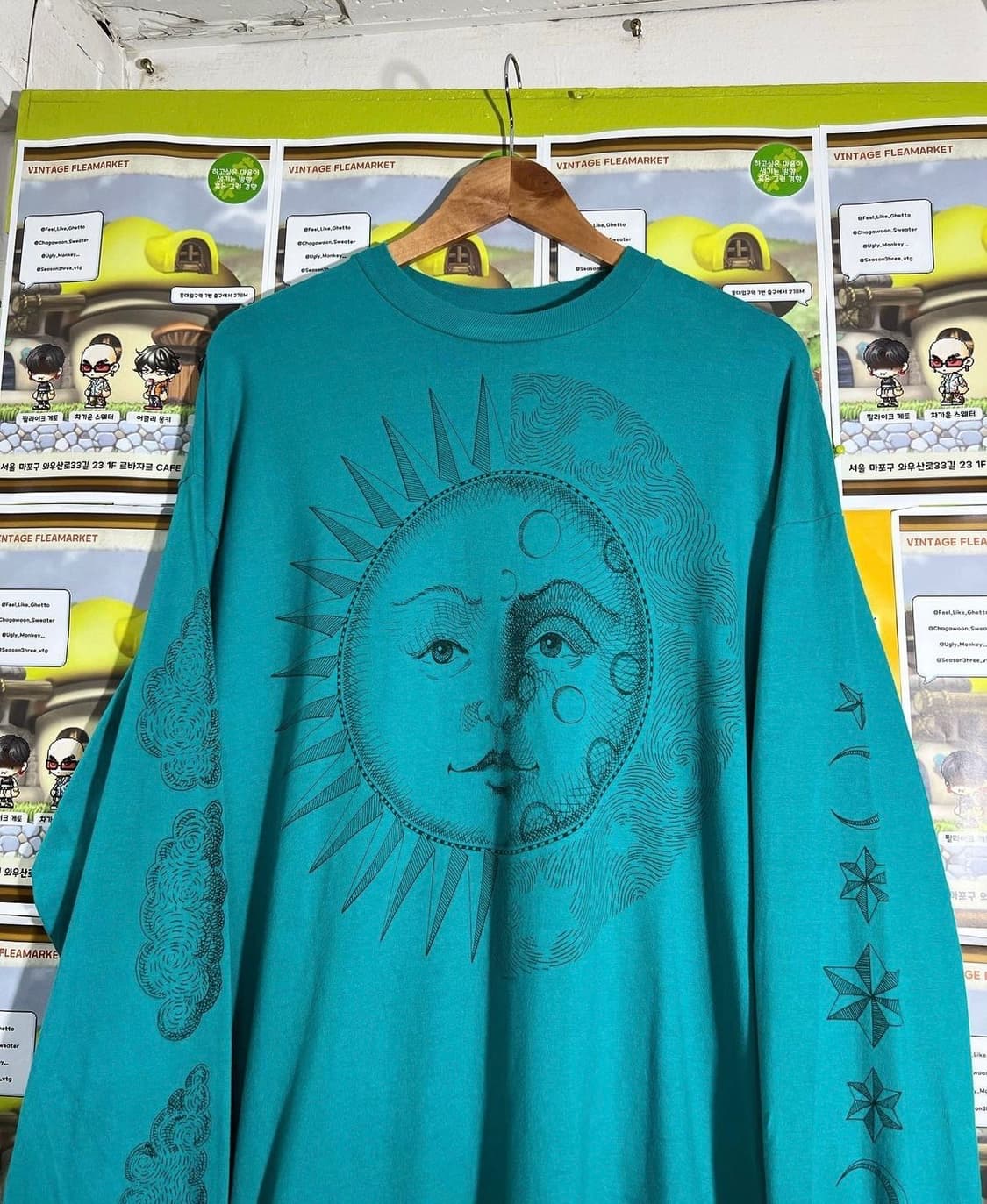 1991s Hanes Usa Longsleeve 상품이미지2