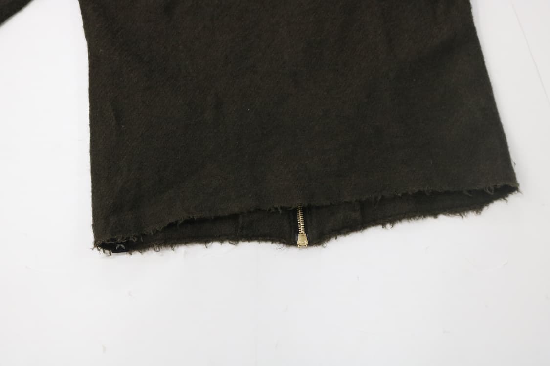 로어 roar 빈티지 앙고라 혼방 다크 브라운 후드 집업 (0) 상품이미지9