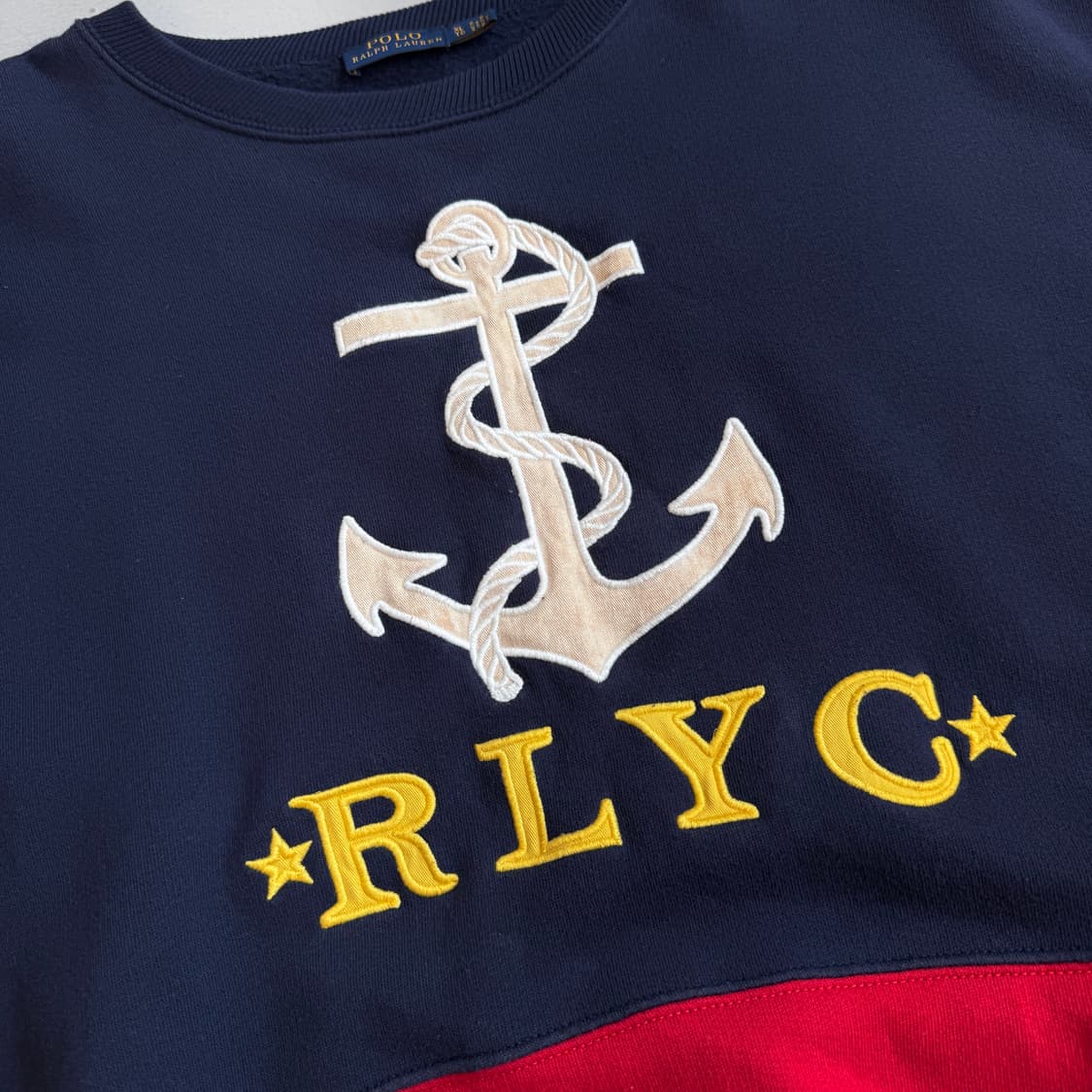 폴로 제팬 신형 앵커 스웻 맨투맨 상품이미지3