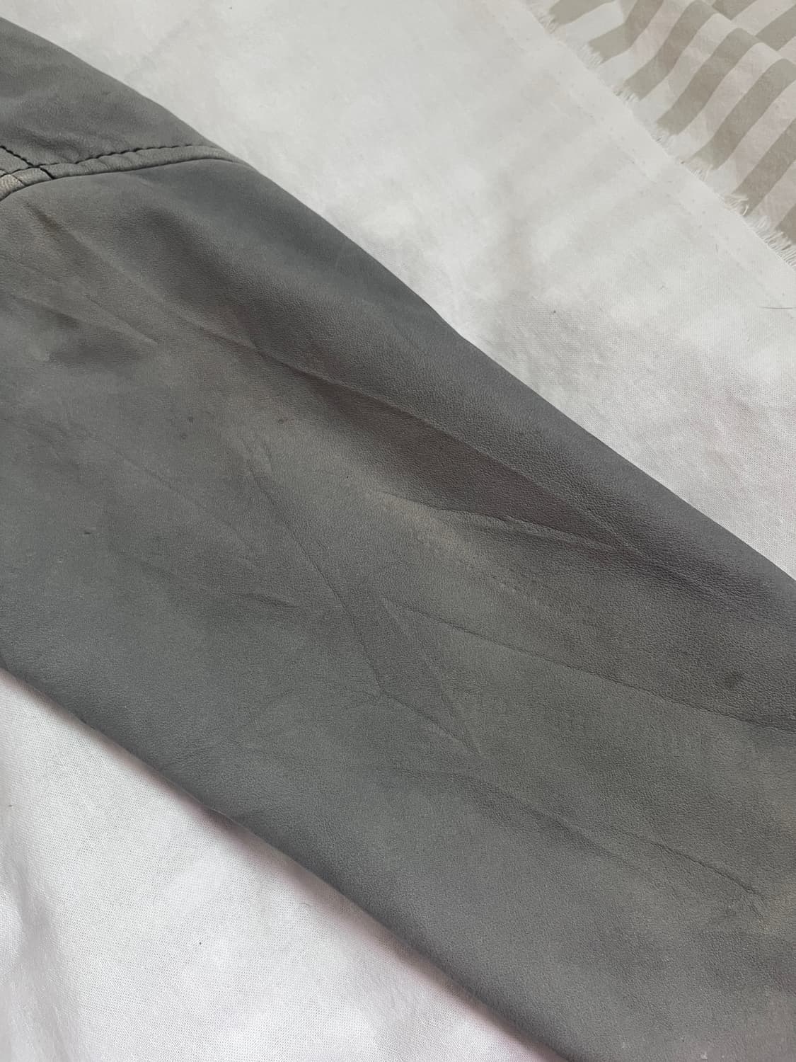 Diesel grayish blue sheep skin leather  상품이미지7