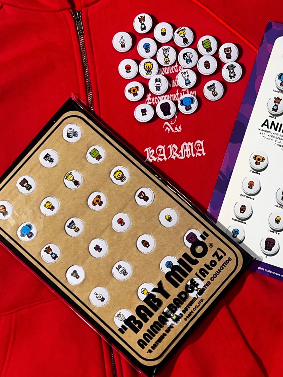 Baby Milo Animal Badge 2005 A to Z 상품이미지2