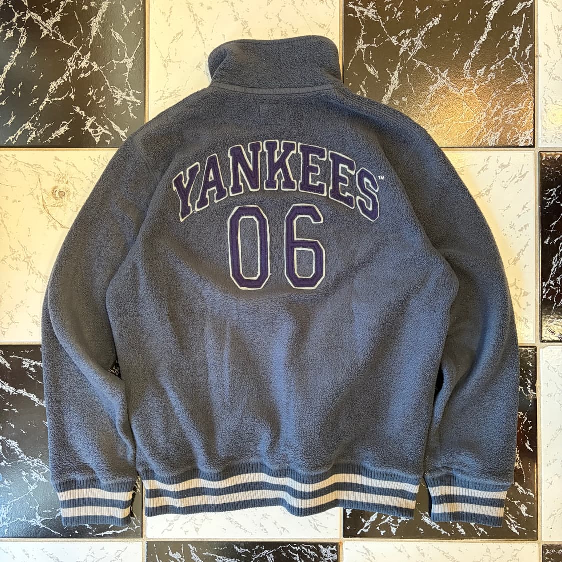 vintage yankees fleece half zip up 상품이미지6