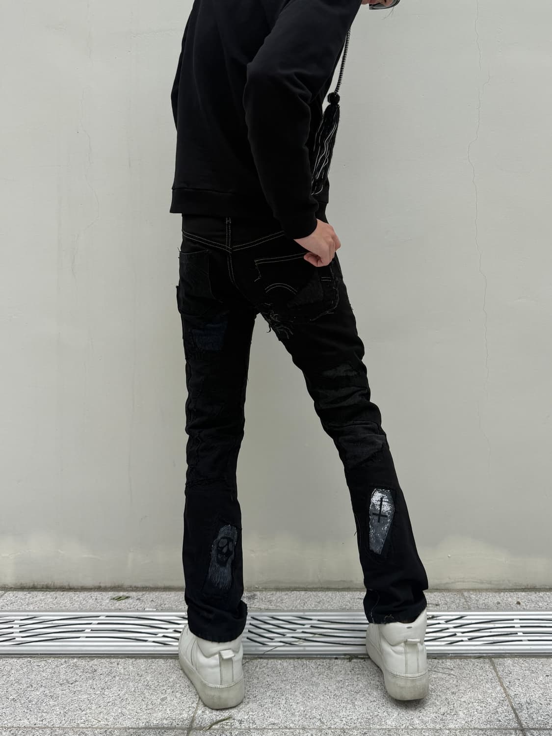 Elliott Evan Custom Patchwork Distressed 상품이미지3