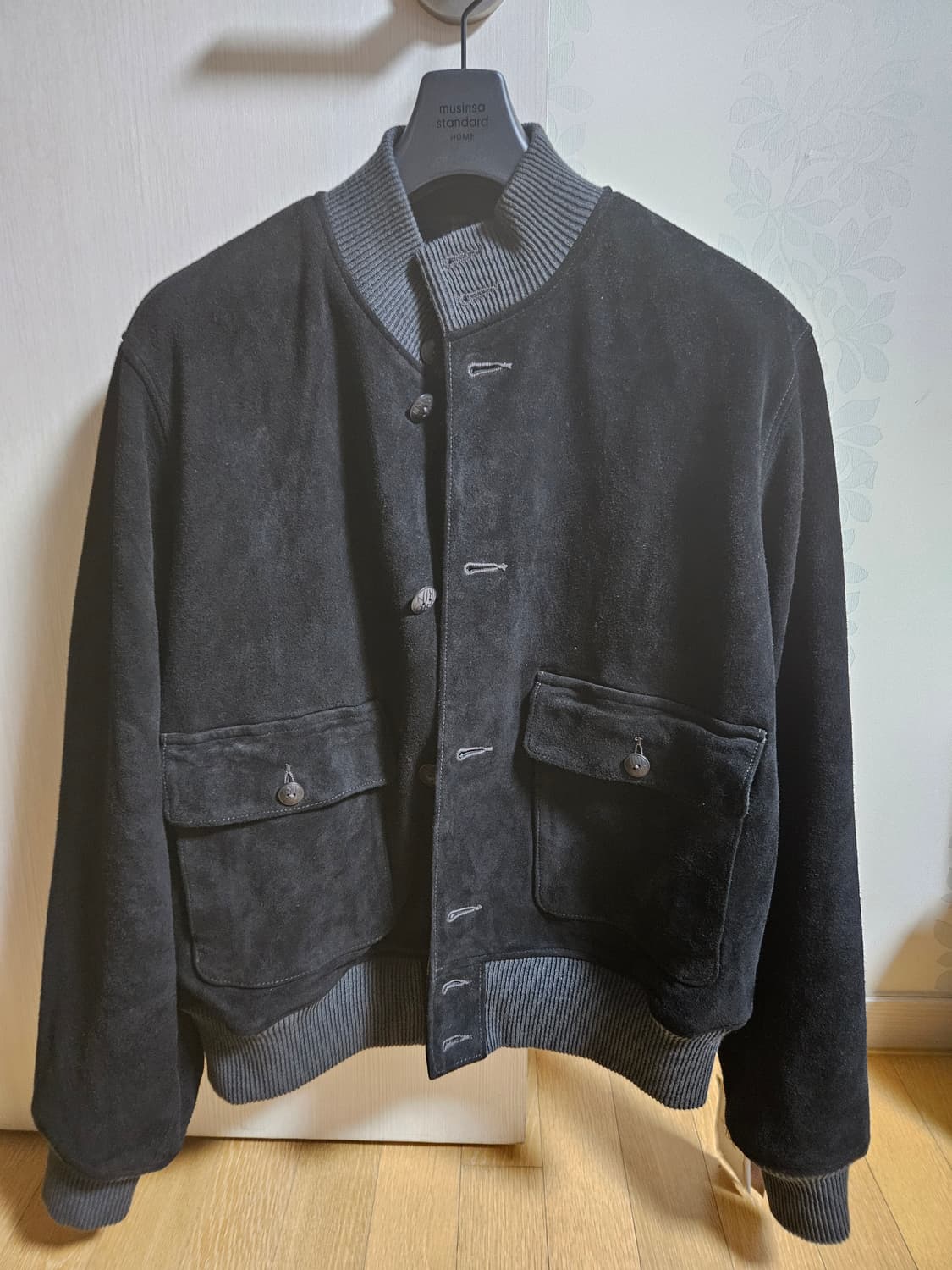 rrl 스웨이드 보머 재킷 상품이미지1