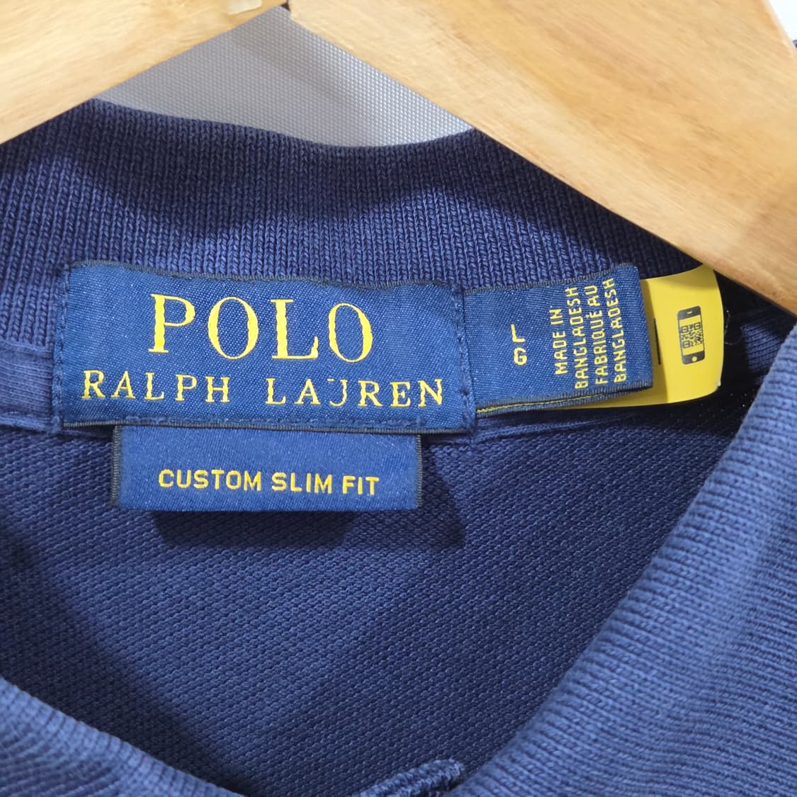 폴로랄프로렌 피케 카라 네이비 반팔티 L 상품이미지3