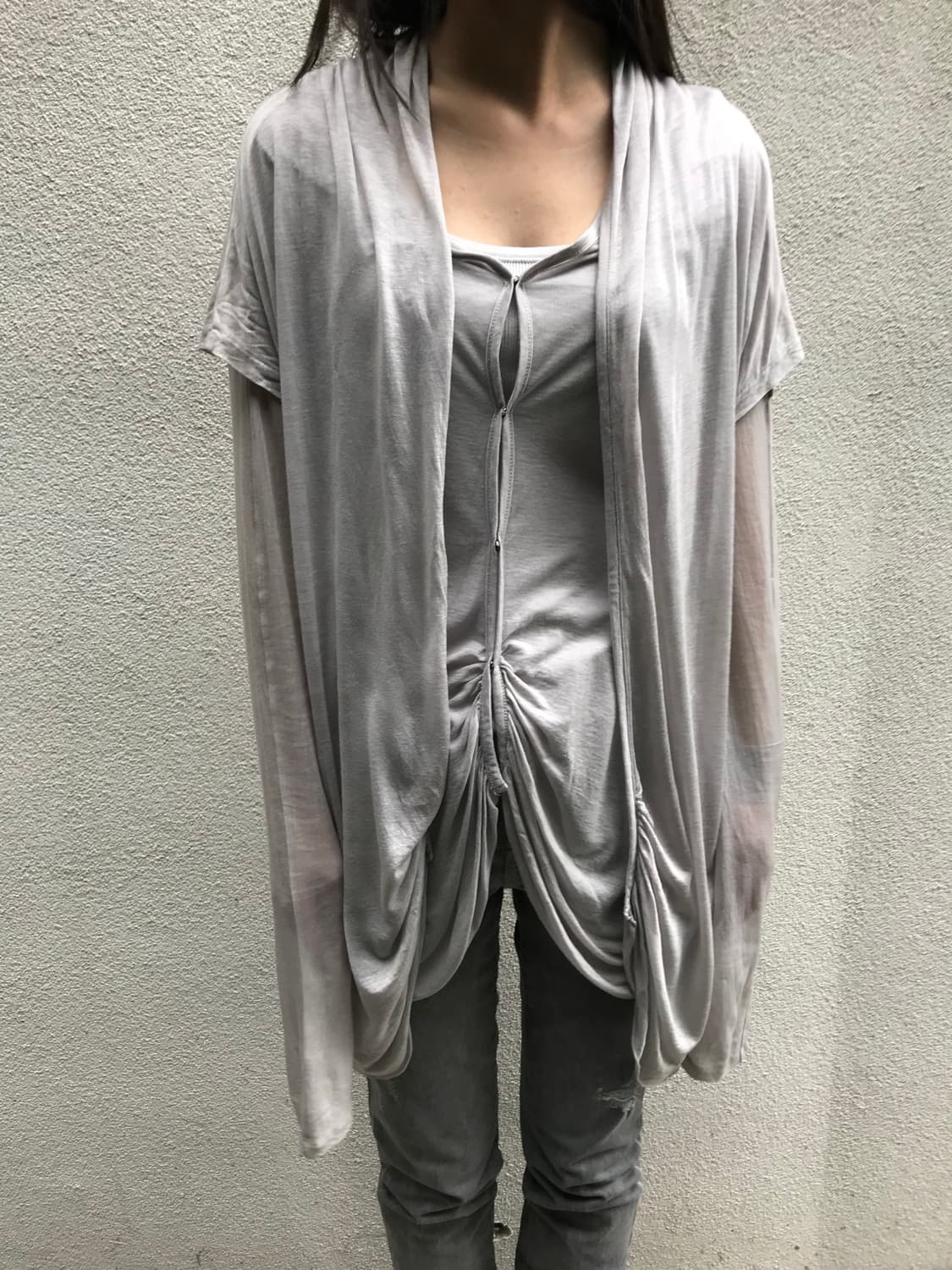 요지 야마모토 Y’s 더블 레이어드 가디건  상품이미지8
