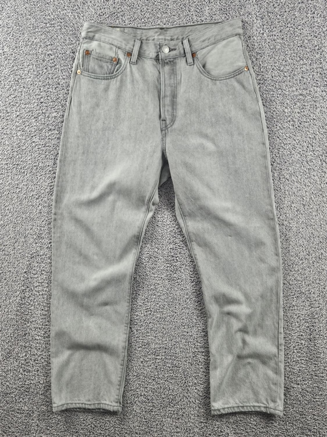 리바이스 501 그레이 진 데님 팬츠 ( 28X26 ) / 10868 상품이미지1